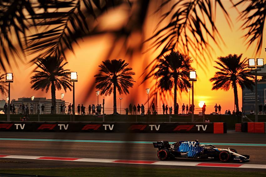 Yas Marina Circuit Sunset